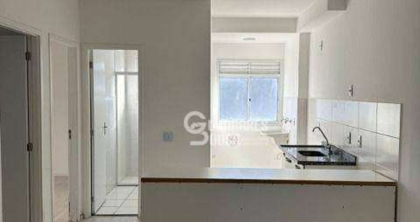 Apartamento com 2 dormitórios para alugar, 50 m² por R$ 1.705,00 - Bairro da Mina - Itupeva/SP