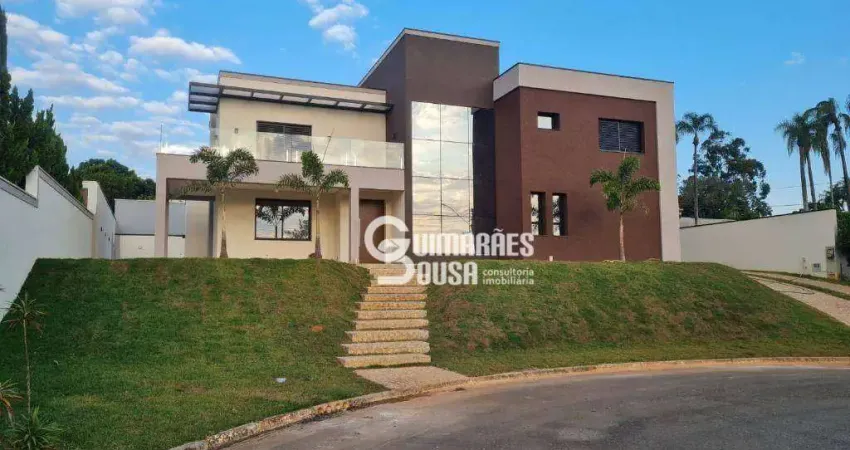 Casa com 4 dormitórios à venda, 483 m² por R$ 2.600.000 - Condomínio Residencial Querência - Valinhos/SP
