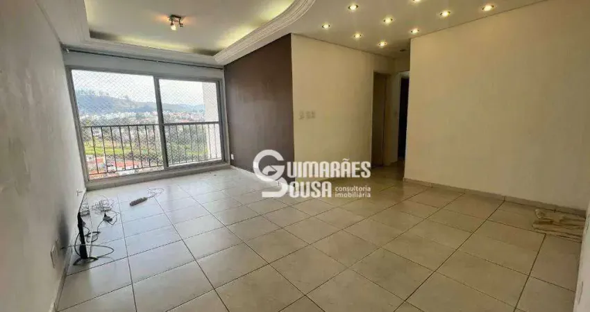 Apartamento com 3 dormitórios para alugar, 105 m² por R$ 3.851,00 - Vila Helena - Jundiaí/SP