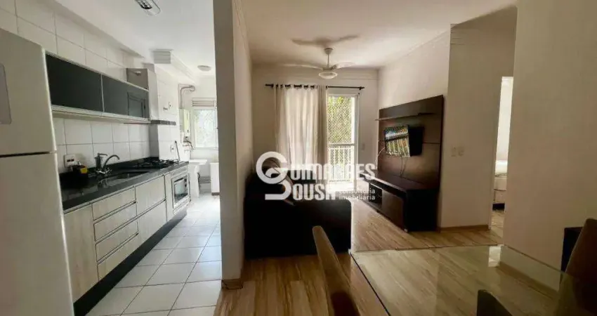 Apartamento com 2 dormitórios para alugar, 59 m² por r$ 3.476,00 - engordadouro - jundiaí/sp