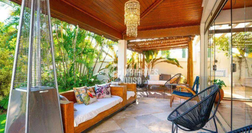 Casa com 6 dormitórios, 636 m² - venda por r$ 3.500.000,00 ou aluguel por r$ 25.960,00/mês - condomínio vista alegre - sede - vinhedo/sp