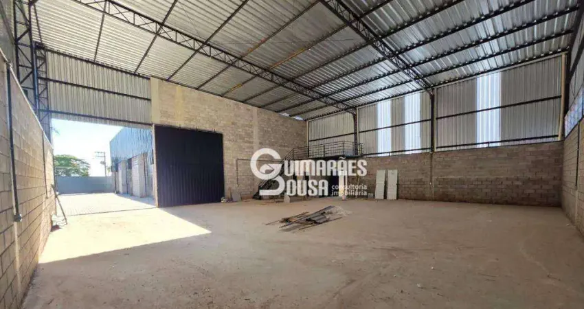 Galpão para alugar, 276 m² por r$ 7.900/mês - vila caldana - louveira/sp