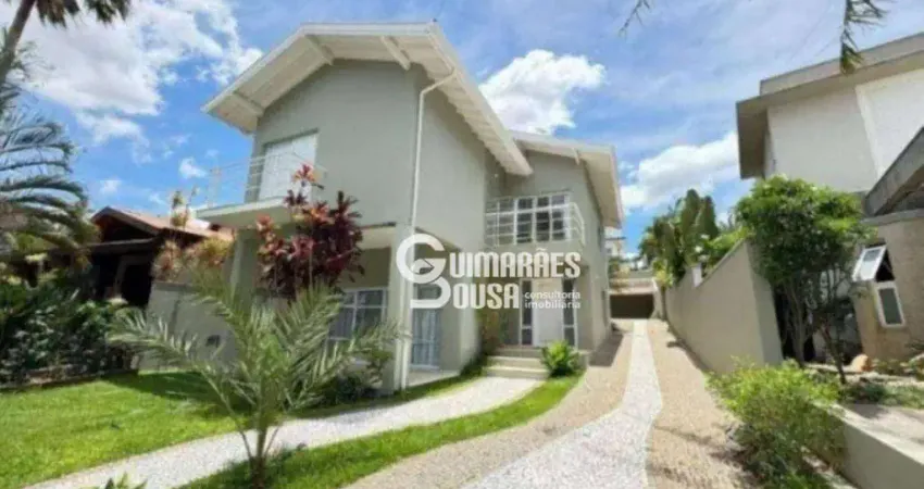 Linda casa com 4 suítes para locação ou venda no condomínio alpes de vinhedo em vinhedo/sp