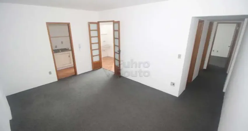Apartamento de 2 quartos no centro de pelotas - edifício residencial e comercial zanetti