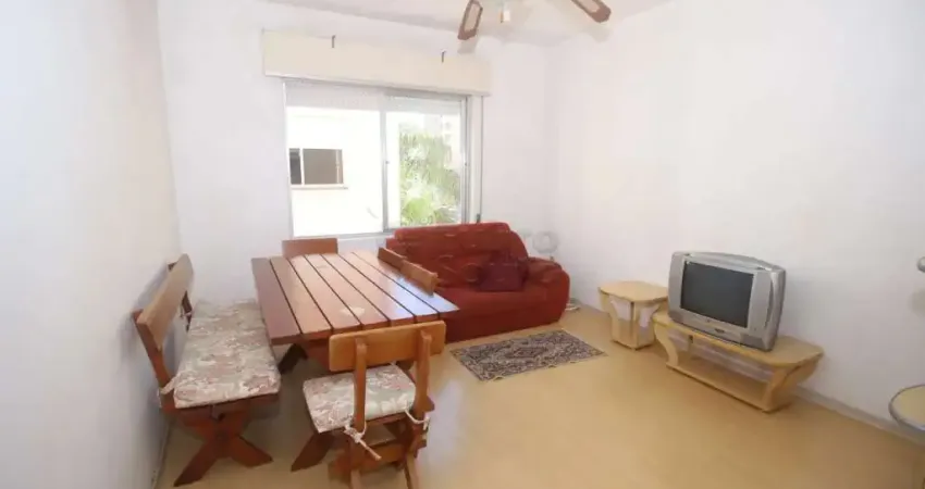 Apartamento mobiliado de 1 dormitório no edifício residencial parati