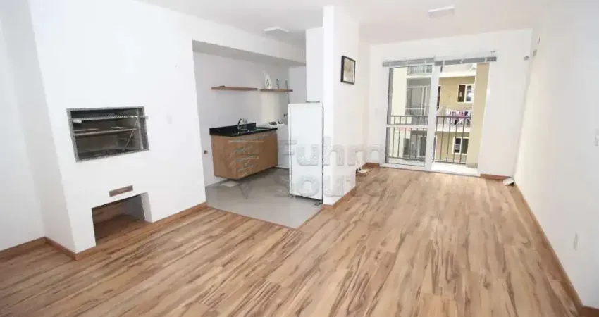 Apartamento no Acqua Residence Club. 2 Dormitórios (1 Suíte) + Churrasqueira