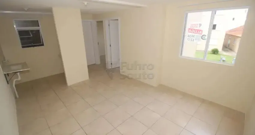 Apartamento aconchegante no bairro Areal, com garagem e dois quartos.