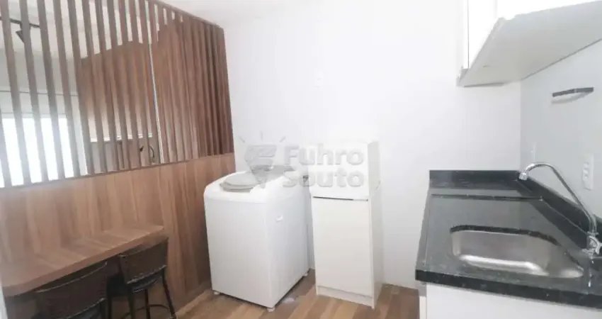 Seu Espaço no Centro de Pelotas - Apartamento com Móveis Planejados e Ar-Condicionado