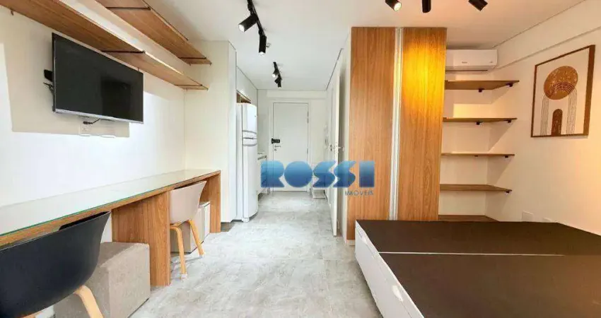 Studio com 1 dormitório para alugar, 27 m² por r$ 2.864,41/mês - perdizes - são paulo/sp