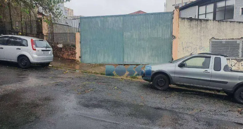 Terreno, 272 m² - venda por R$ 1.700.000 ou aluguel por R$ 5.600/mês - Vila Oratório - São Paulo/SP
