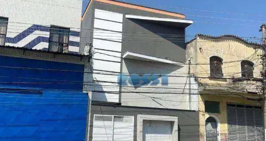Apartamento com 1 dormitório à venda, 25 m² por R$ 180.000 - Quarta Parada - São Paulo/SP