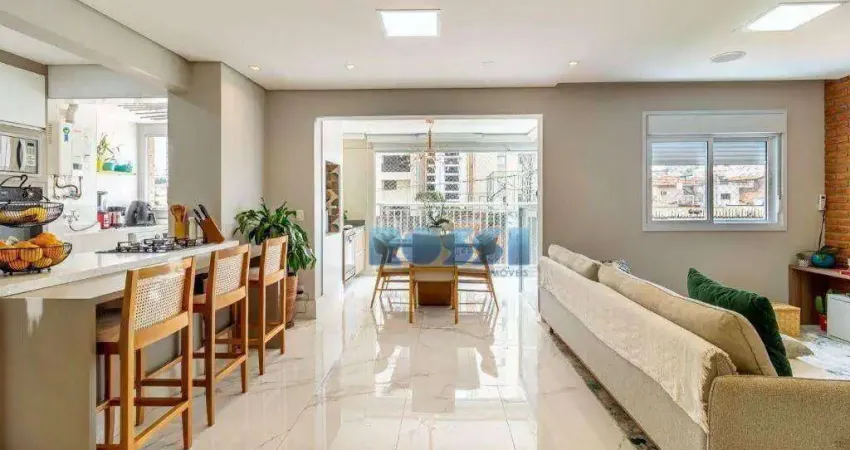 Apartamento com 2 dormitórios à venda, 78 m² por r$ 930.000,00 - mooca - são paulo/sp