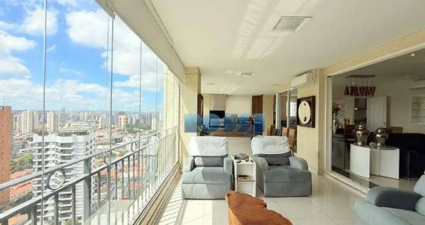 Apartamento com 3 dormitórios à venda, 250 m² por r$ 4.000.000,00 - parque da mooca - são paulo/sp