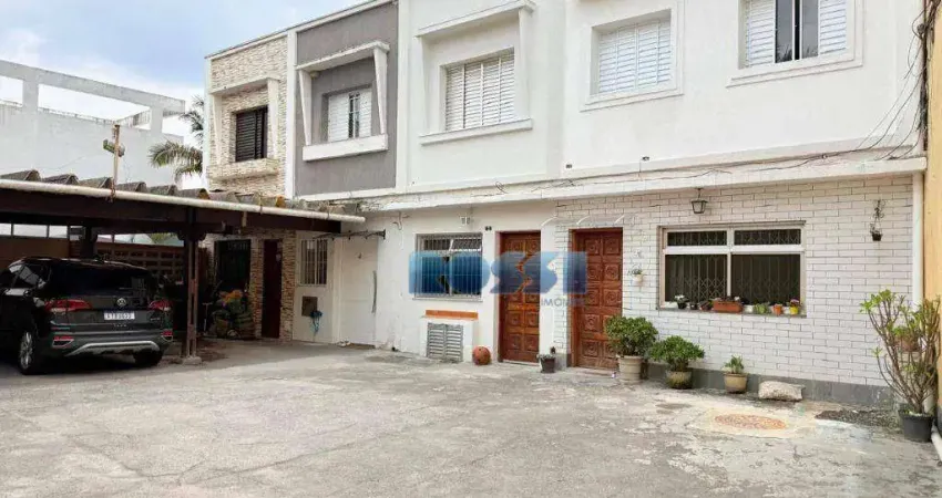 Sobrado com 2 dormitórios para alugar, 80 m² - parque da mooca - são paulo/sp