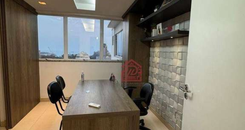 Sala, 29 m² - venda por R$ 240.000,00 ou aluguel por R$ 3.091,20/mês - Imbetiba - Macaé/RJ