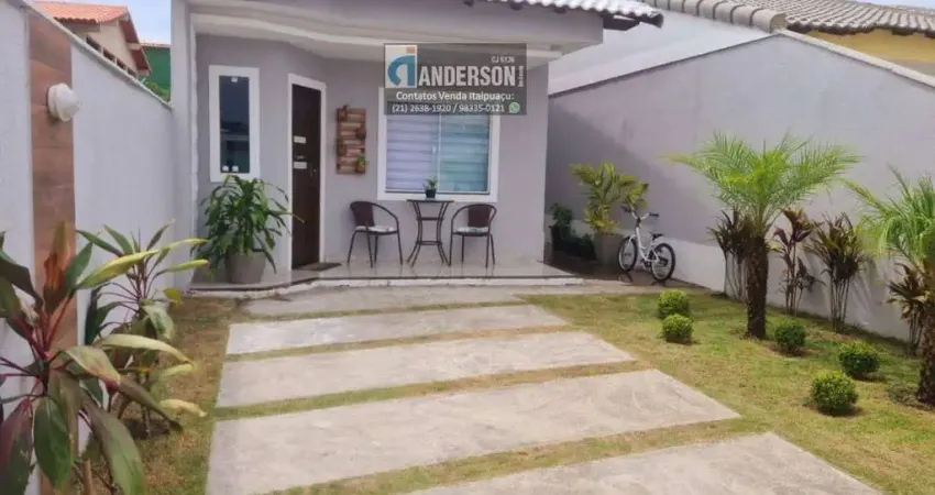 Excelente casa com 2 quartos, piscina e churrasqueira.