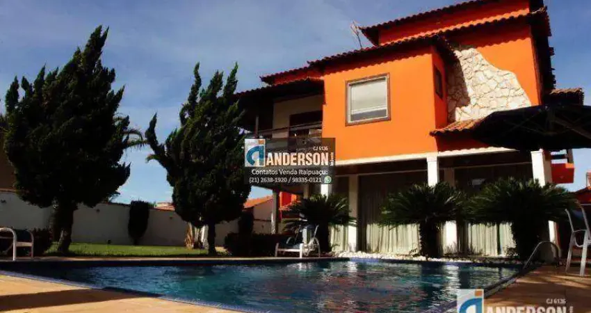 Casa com 5 quartos à venda na Rua das Hortências, Barroco, Maricá