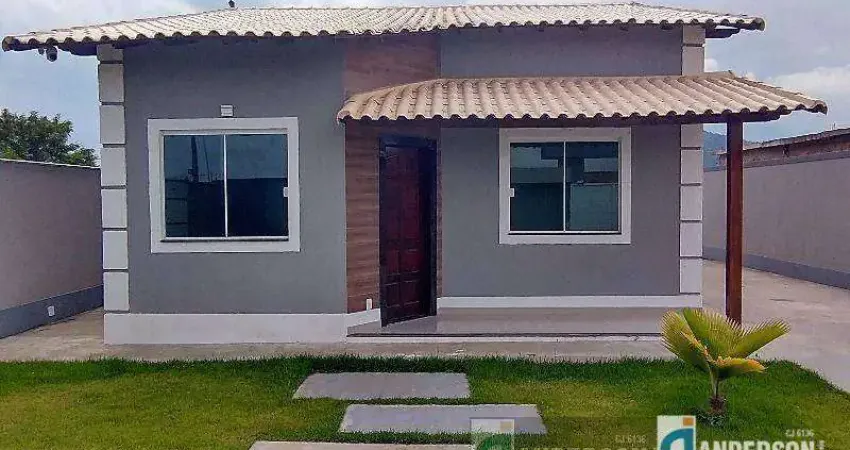 Casa com 3 dormitórios à venda, 102 m² por R$ 590.000 - Jardim Atlântico Central (Itaipuaçu) - Maricá/RJ