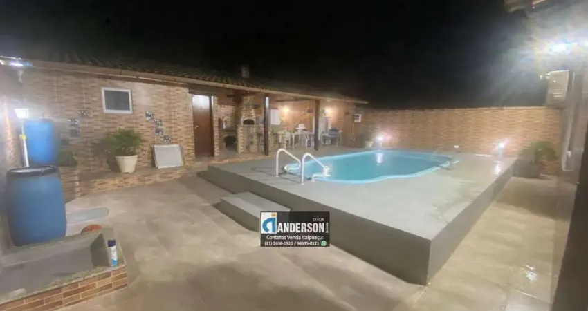 Casa com 3 quartos à venda na Rua Cento e Oitenta e Dois, Jardim Atlântico Oeste (Itaipuaçu), Maricá