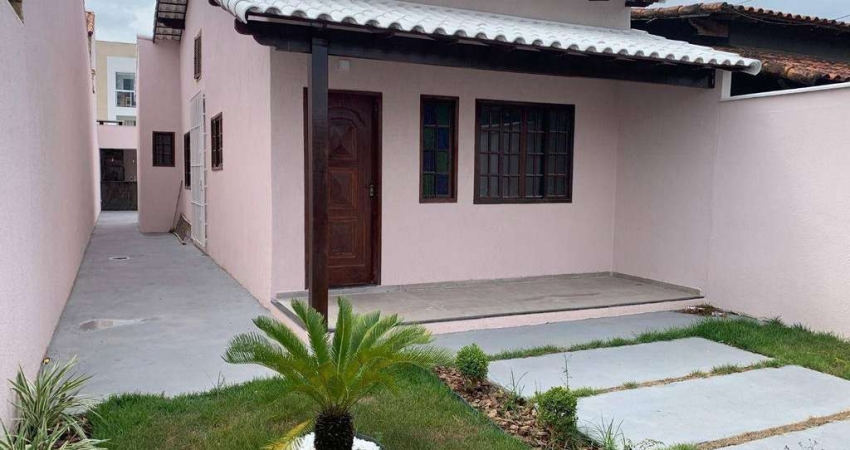 Excelente casa 2 Quartos (1 suíte) com churrasqueira no Jd. Atlântico Oeste  pertinho da prefeitura.