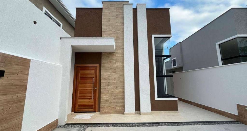 Excelente casa moderna com 3 Suítes no Jd. Atlântico Central prox. a praia
