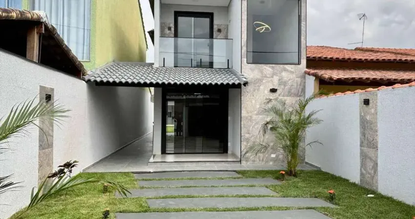 Excelente Casa 3 Quartos (2 suítes) fino acabamento com churrasqueira no São Bento - R$ 679.000,00 - Itaipuaçu