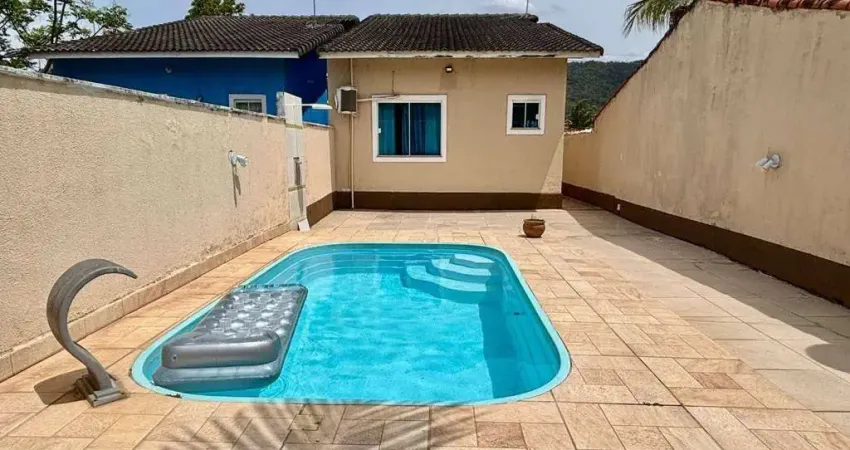 Linda casa 2 quartos (sendo 1 suíte com closet) com piscina e churrasqueira no são bento da lagoa em itaipuaçu