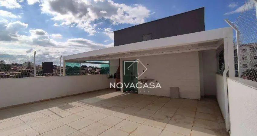 Cobertura com 3 dormitórios para alugar, 140 m² por R$ 3.398,84/mês - Rio Branco - Belo Horizonte/MG
