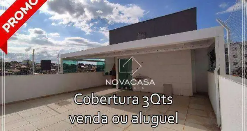 Cobertura com 3 dormitórios, 140 m² - venda por r$ 595.000,00 ou aluguel por r$ 3.512,40/mês - rio branco - belo horizonte/mg