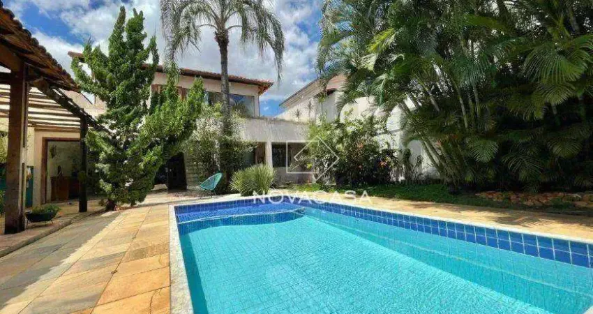 Casa com 3 dormitórios para alugar, 224 m² por R$ 10.270/mês - Santa Amélia - Belo Horizonte/MG