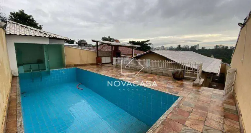 Casa com 3 dormitórios, 280 m² - venda por r$ 1.800.000,00 ou aluguel por r$ 12.600,00/mês - planalto - belo horizonte/mg