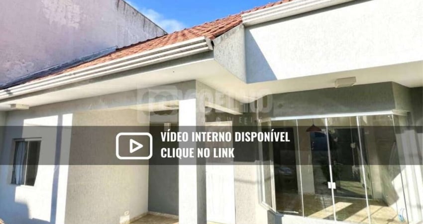 Casa térrea 120m² à venda 3 dormitórios, edícula com churrasqueira Condomínio Recanto das Andorinhas – Bairro Braga - São José dos Pinhais
