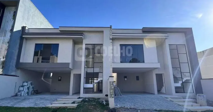 Sobrado em condomínio à venda em são josé dos pinhais, itália, com 3 quartos, 141,9m²