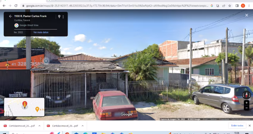 Terreno à venda na Rua Pastor Carlos Frank, 1103, Boqueirão, Curitiba