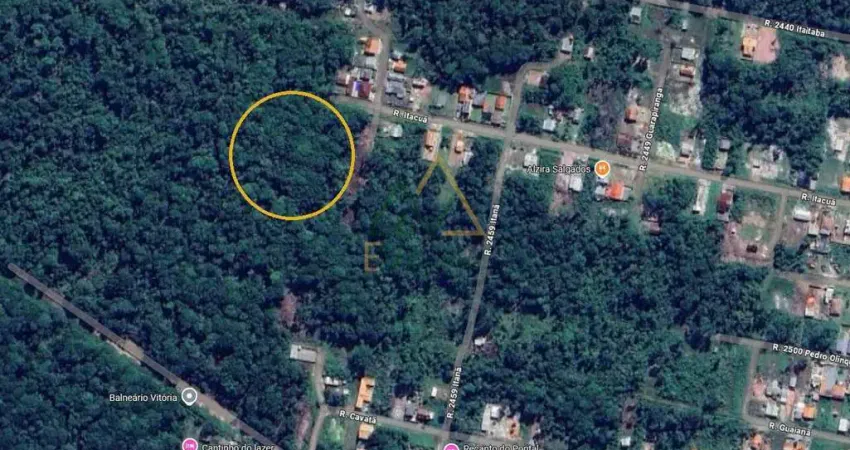 Terreno à venda no Pontal do Norte, Itapoá