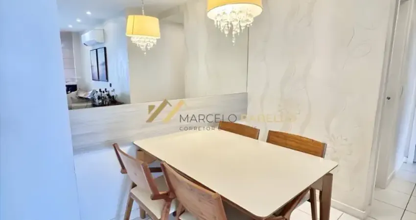 Exclusividade 2 quartos (1 suíte) | 78m2 | andar alto | vista incrível para o lazer | sol 100% da manhã