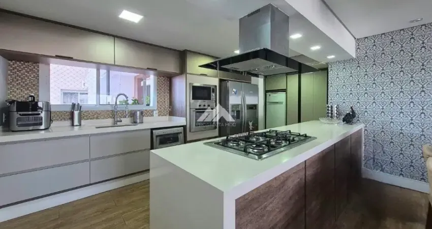 APARTAMENTO SEMI-MOBILIADO COM 3 SUÍTES  SACADA COM CHURRASQUEIRA 2 VAGAS  À VENDA
