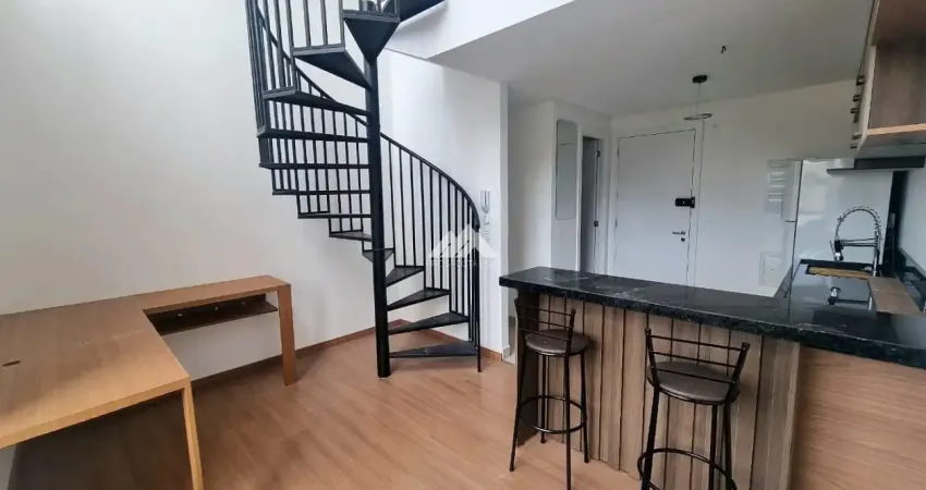 Apartamento loft novo e face norte á venda com 1 vaga no portão