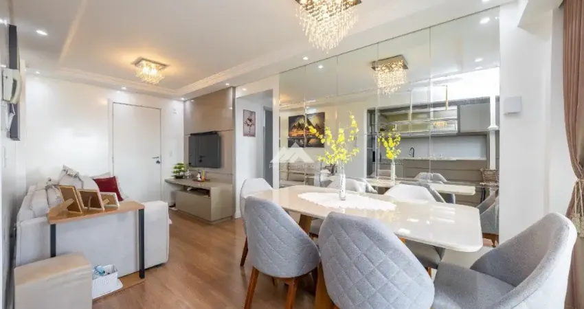 APARTAMENTO MOBILIADO 2 QUARTOS COM SUÍTE 1 VAGA Á VENDA NO CAPÃO RASO