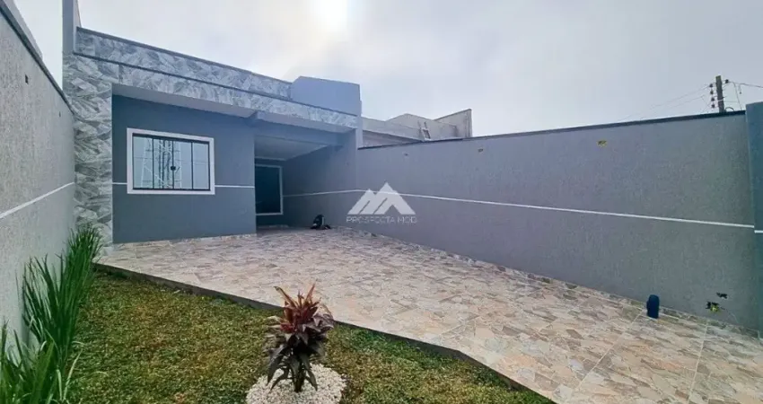 Casa nova pronta para morar com 3 dormitórios suíte 3 vagas e quintal á venda