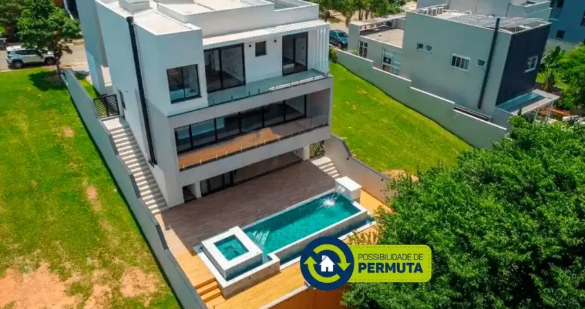 Casa com 4 quartos à venda na Rua Júlio Cassola, Alphaville Nova Esplanada, Votorantim