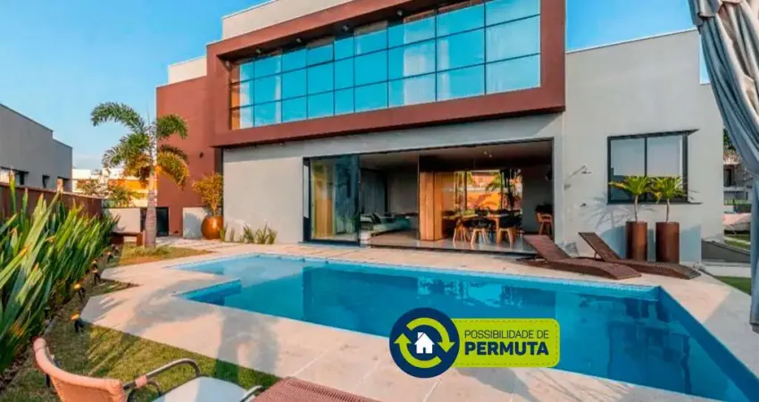 Casa com 4 quartos à venda na Rua Júlio Cassola, Alphaville Nova Esplanada, Votorantim