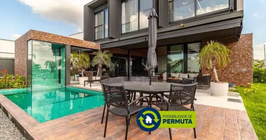 Casa com 4 quartos à venda na Alameda Espanha, 61, Alphaville Nova Esplanada, Votorantim