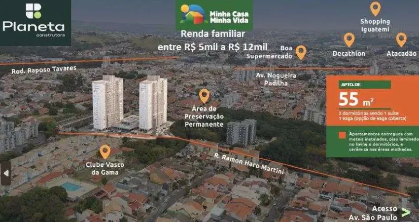 Condomínio Parque Verano, Construtora Planeta, Sorocaba-SP