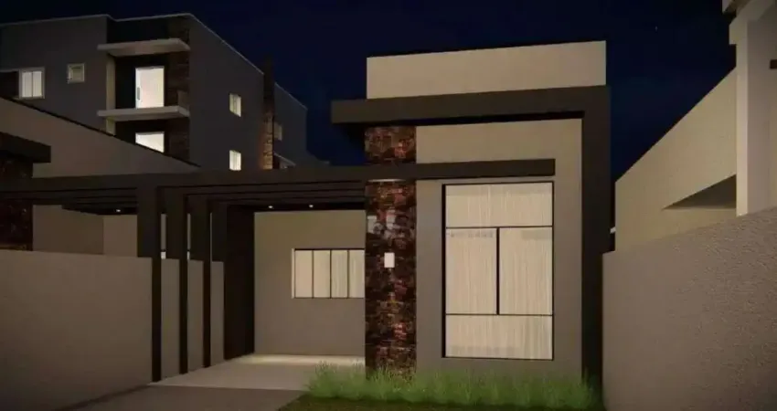 Casa com 3 quartos à venda na Crinsantemo, 1887, Campina da Barra, Araucária