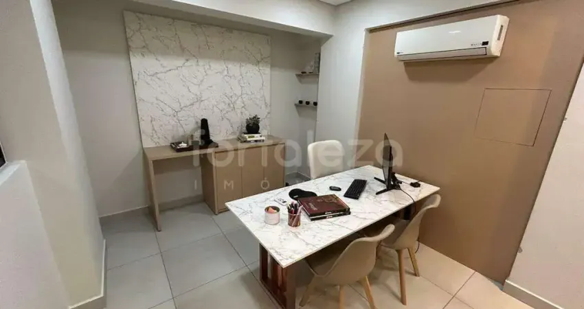Sala comercial completa e moderna no ed. villagio di itália – pronta para trabalhar!
