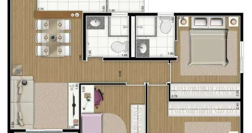 Apartamento  residencial à venda, Vila Mangalot, São Paulo.