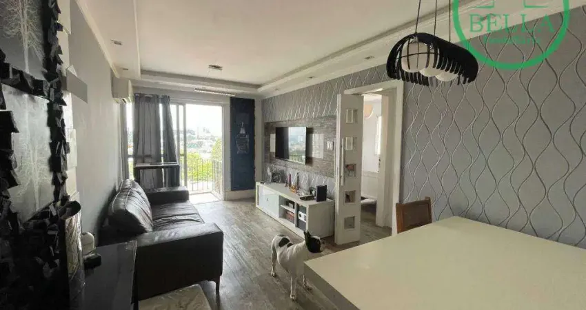 Apartamento com 2 dormitórios para alugar, 58 m² por R$ 2.720,00/mês - Vila Mangalot - São Paulo/SP