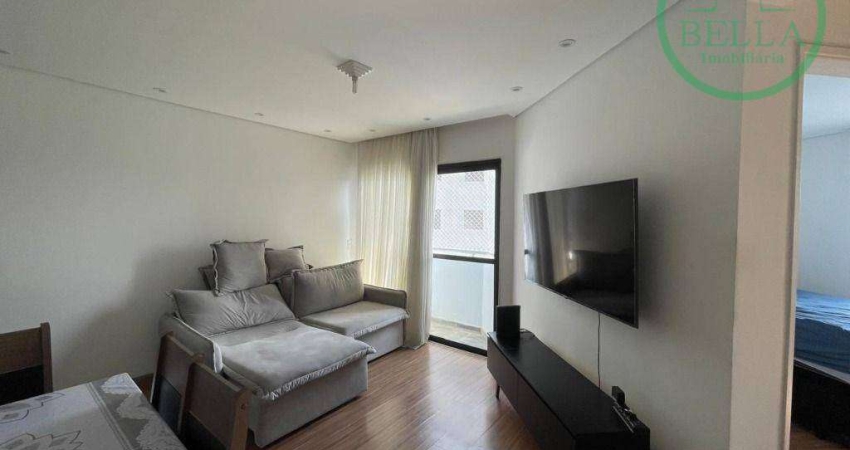 Apartamento com 2 dormitórios para alugar, 52 m² por R$ 2.396/mês - Vila Mangalot - São Paulo/SP