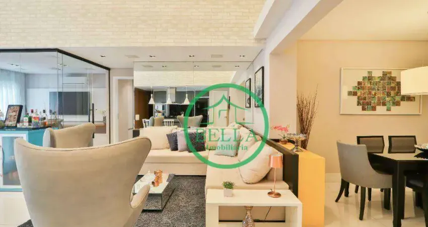 Apartamento com 2 dormitórios para alugar, 98 m² por R$ 12.838,33/mês - Tamboré - Barueri/SP